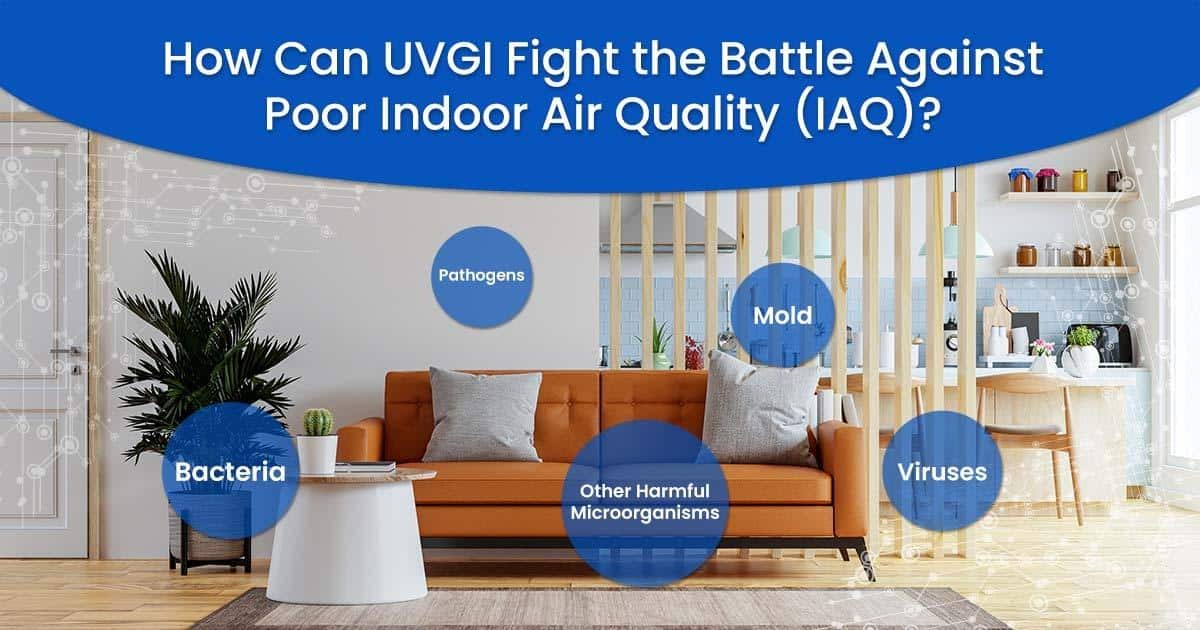 How Can UVGI Fight the Battle Against Poor Indoor Air Quality (IAQ)?